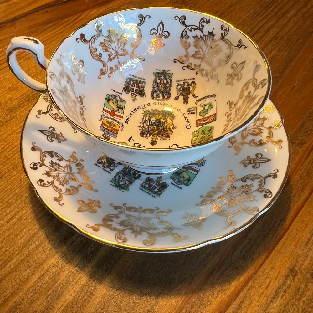Teacup Canada Paragon England China
